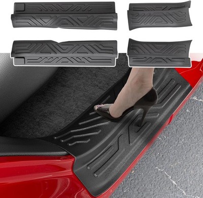 For 2020-2026 Jeep Gladiator JT Door Sill Guard Threshold Protector Entry Guard