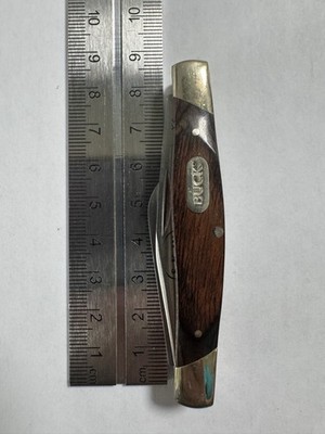 Buck 373 Trio Traditional Pocket Knife 3 Blades Wood Handle S-K JV Collectible