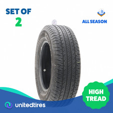 Set Of 2 Used 24570r17 Cooper Evolution Ht2 110s - 832 Set Of 2 Used 24570r17 Cooper Evolution Ht2 110s - 832