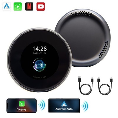 8+256G Android 13 AI box wireless carplay adapter 4G auto radio YT/NET