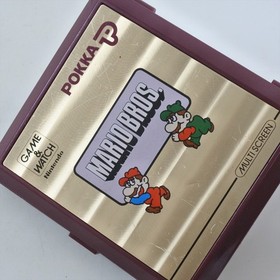 LCD JUNK MARIO BROS POKKA Ver. Game Watch Console MW-56 Nintendo 3644 JAPAN