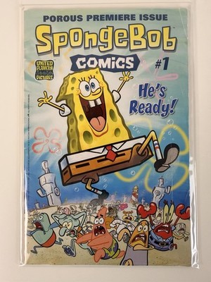 SpongeBob Comics #1 Porous Premiere Issue 2011 Facsimile Edition Sponge Bob