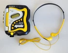 Vintage Sony Sports FM/AM Radio Cassette Walkman WM-FS420 w/ MDR-W014 Headphones