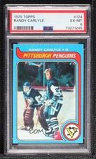 1979-80 Topps Randy Carlyle #124 PSA 6 0nr3