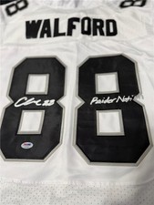 Clive Walford signed Raiders Jersey - Sewn/Stitched - Size 44