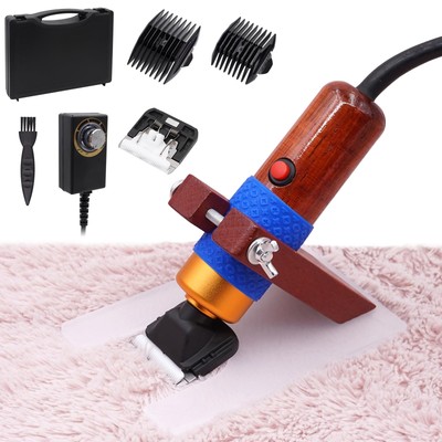 Carpet Trimmer with Shearing Guide, Rug Tufting Carver Clippers, Tufting Rug
