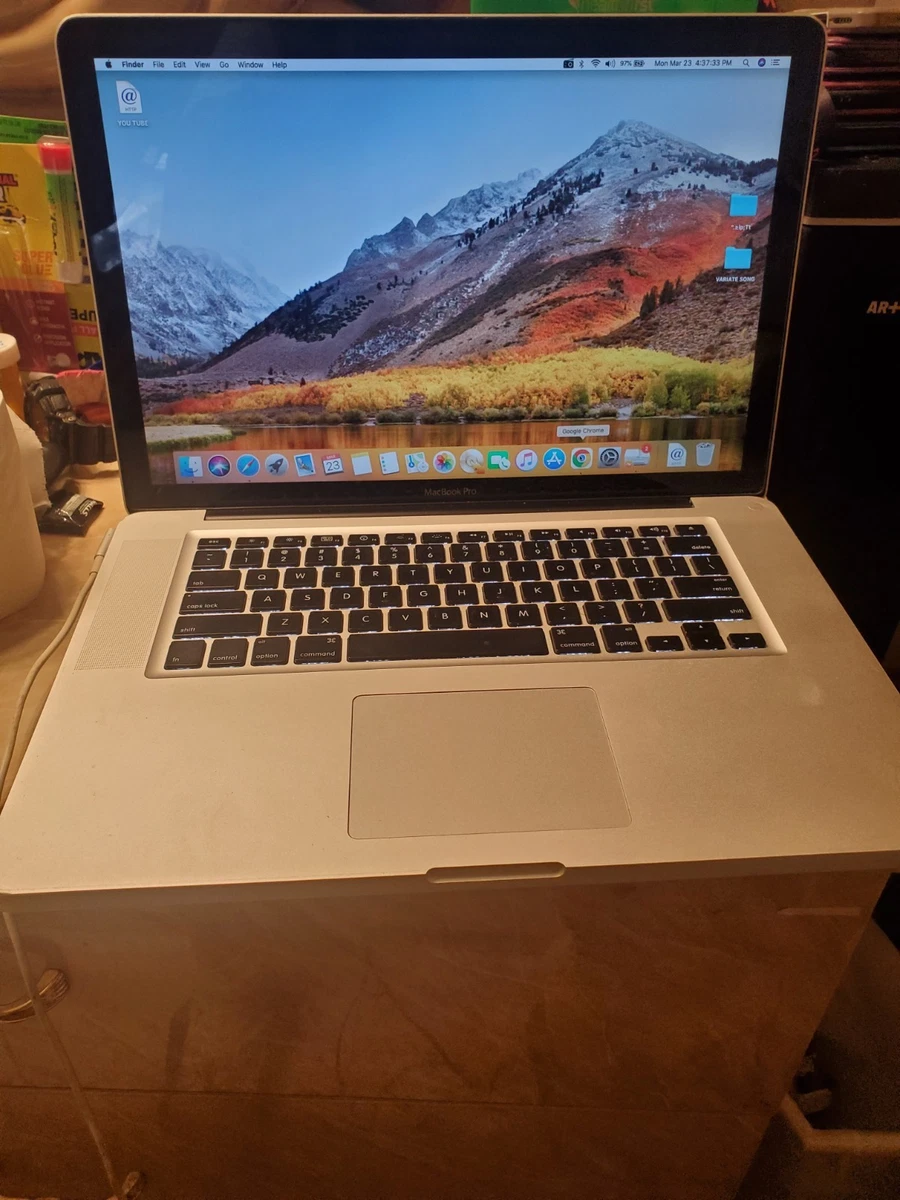MacBook Pro 15 Pouces 2010 – SSD 500 Go – Intel I7 – Super état !