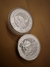 X2 Silver Britannia 2oz TUDOR ROYAL MINT 999 Fine Silver Bullion Coins