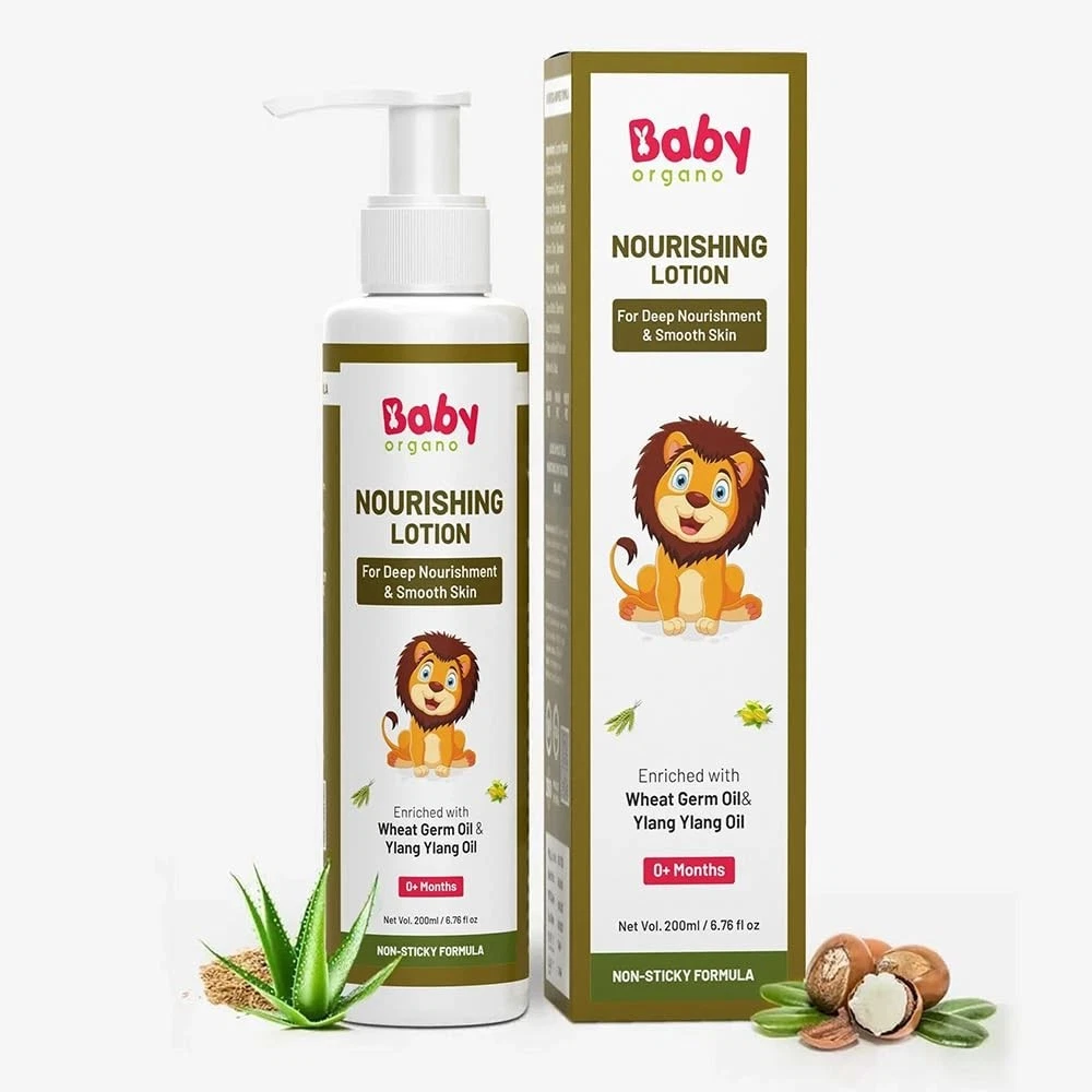 Babyorgano Baby Body Lotion for Newborn 0-2 Years Babies 200ml
Opens in a new window or tab