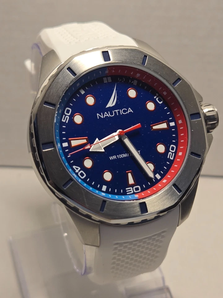 Reloj de cuarzo Nautica Koh May Bay para hombre NAPKMFS305 ¡Nuevo! Foto 2 de 4