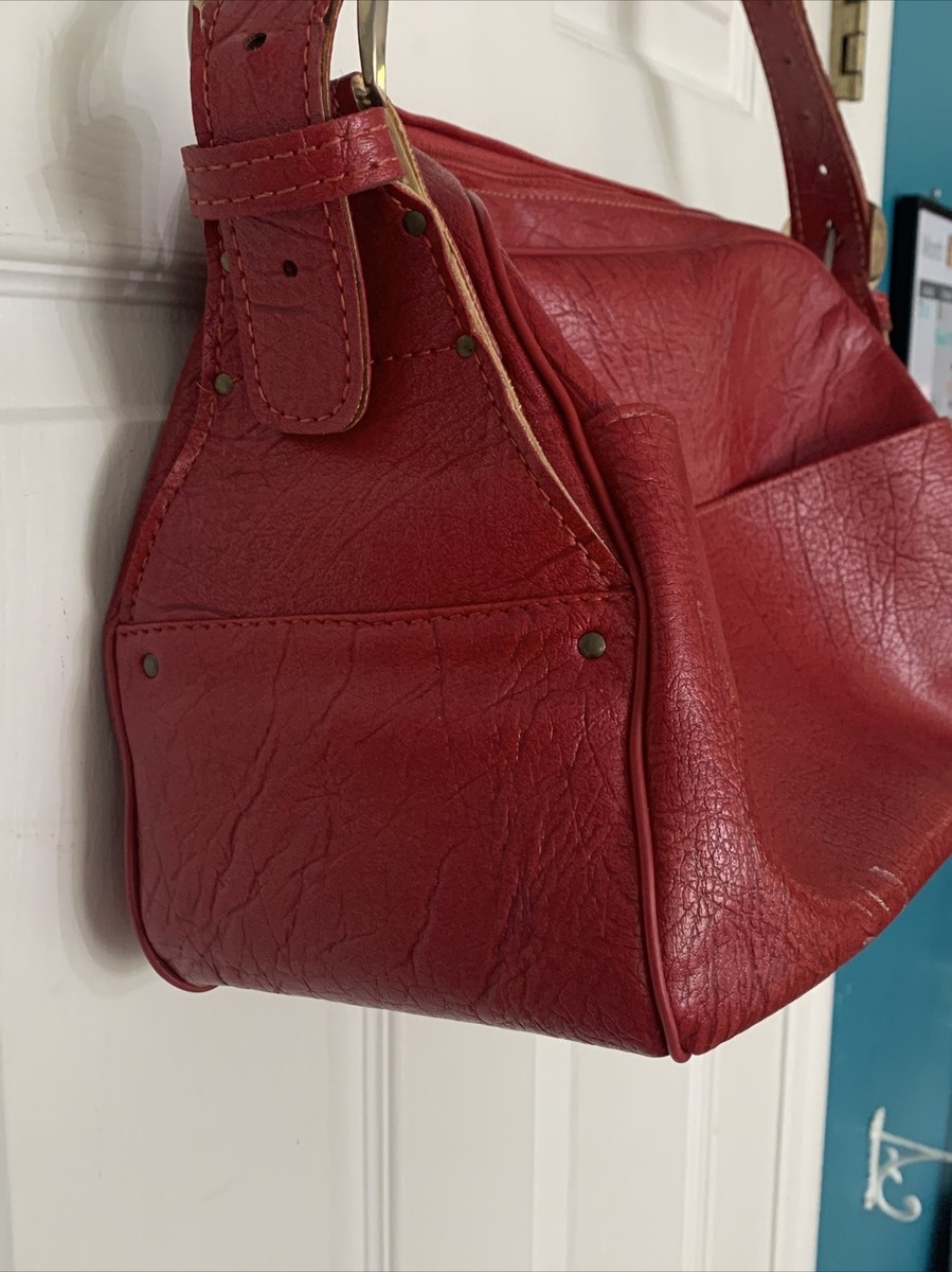 【RED】Leather shoulder bag STAUD Ollie Zip Leather Shoulder Bag | Neiman Marcus
