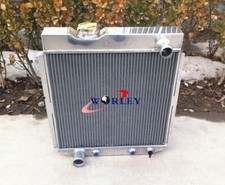 Aluminum Radiator Fit Ford Mustang 1965 1966 V8 Engine 5l 302 351 390 428 429