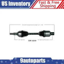 Fits 2007 2008 2009 Chevy Equinox Pontiac Torrent Front Right CV Axle CV Joint