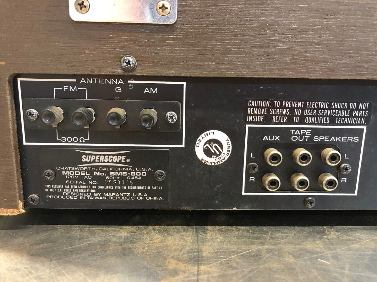 マランツ Superscope S-8スピーカー ヴィンテージ マランツ Superscope S-8スピーカー ヴィンテージ - メルカリ