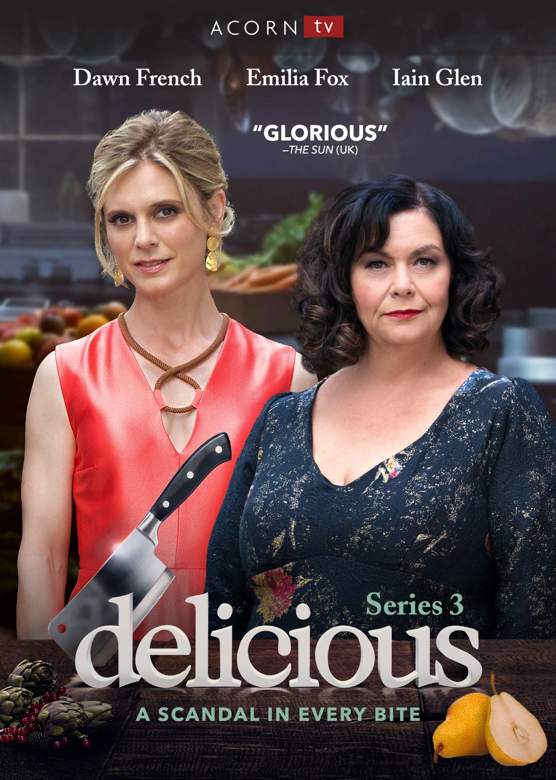 Delicious: Series 3 (DVD) Dawn French Emilia Fox Iain Glen