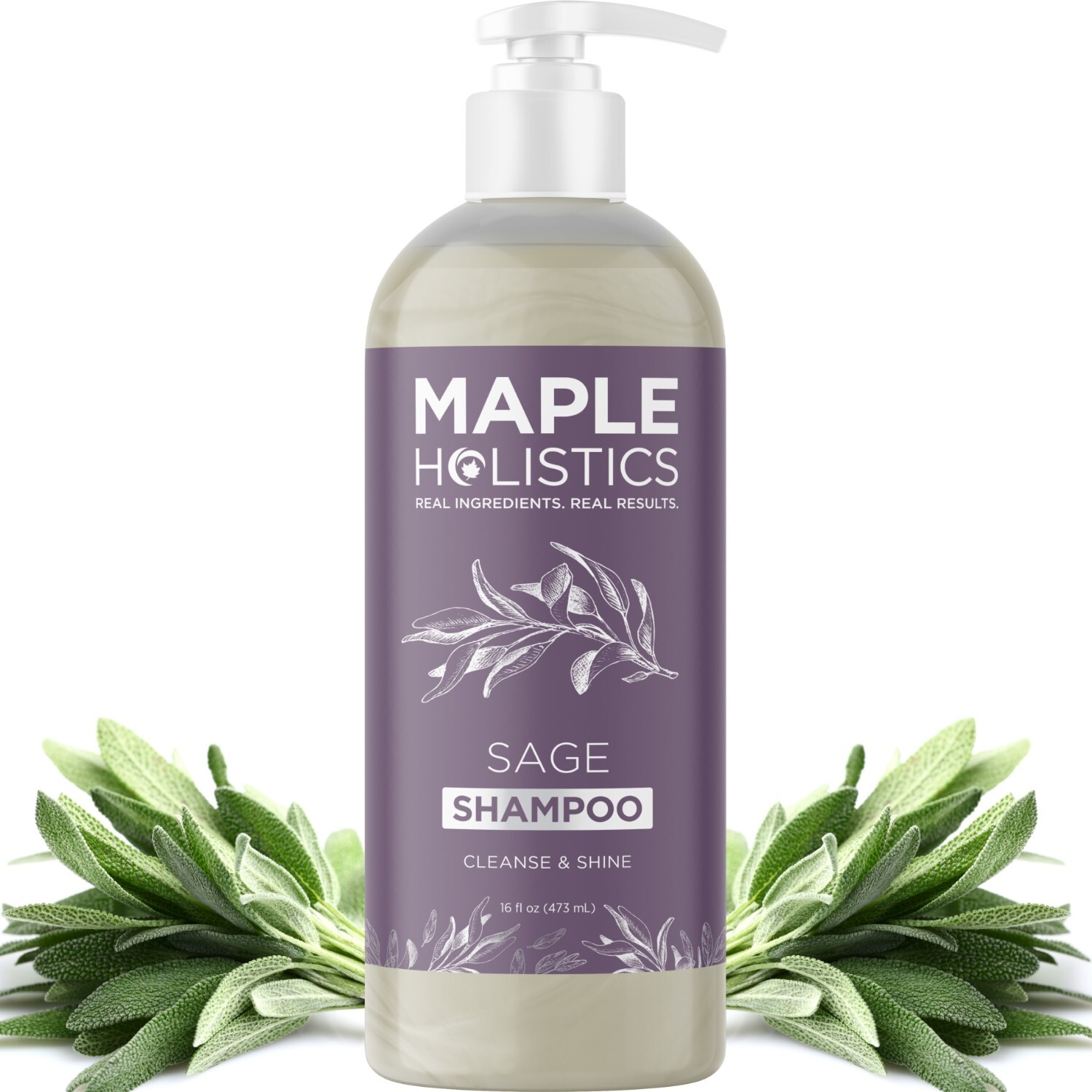 Шампунь с шалфеем и розмарином без сульфатов