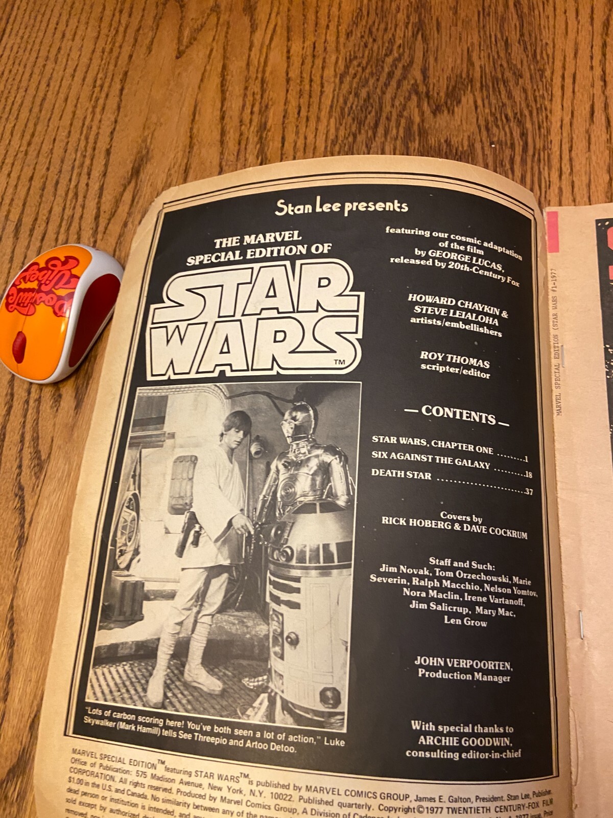 1977 Star Wars Comic Books 1 & 2 Marvel Special Edition Whitman eBay