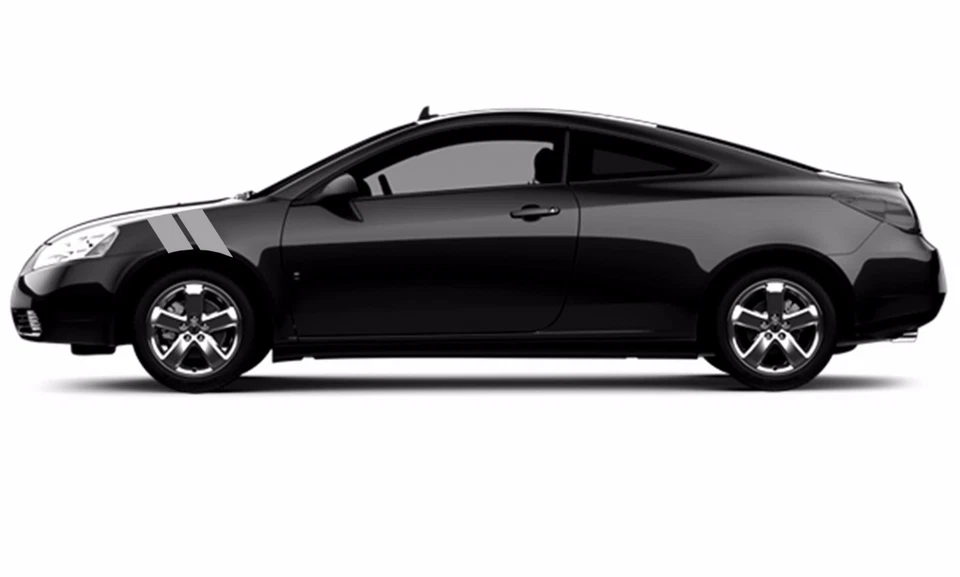 NUEVAS Calcomanías Fender Hash Bars Vinilo RACING STRIPES Sport 4" (Se adapta a Pontiac G6 y G8) Foto 4 de 4