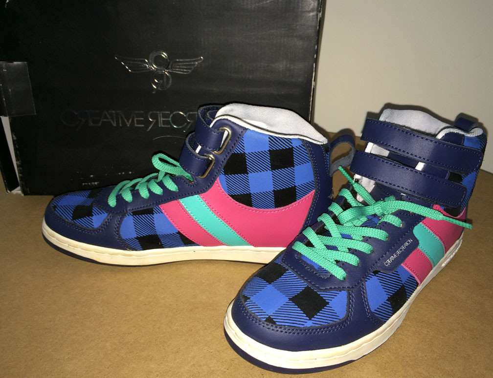 SAOLA ricreazione creativa W DICOCO blu rosa verde wmn US 7 5 hightop Indie Sleaze