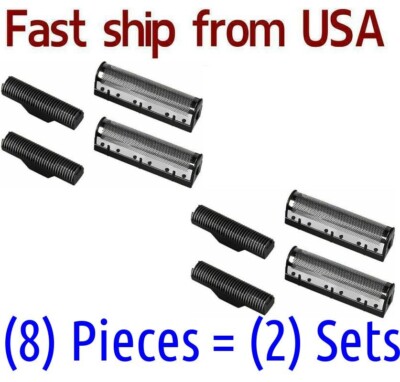 2 SETS +USA SHIP! Replacement Heads Screens Blades Kemei Km-1102 Electric Shaver