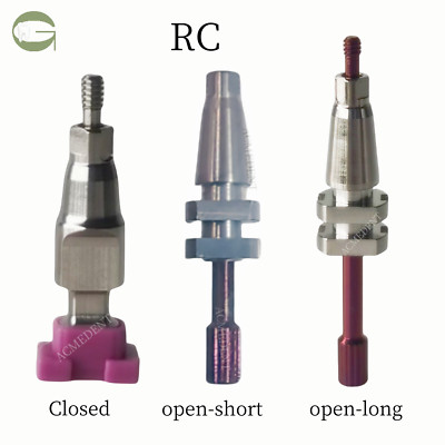 Dental RC Transfer Open/Closed Tray Plastic Impression Coping 