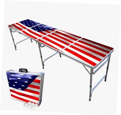 8-Foot Folding Pong Table - Choose Table Options (Base, Cup Standard Base Model
