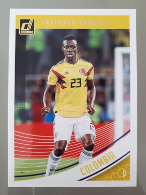 2018-19 Panini Donruss Davinson Sánchez (Sanchez) #113 Colombia Soccer Lesen!