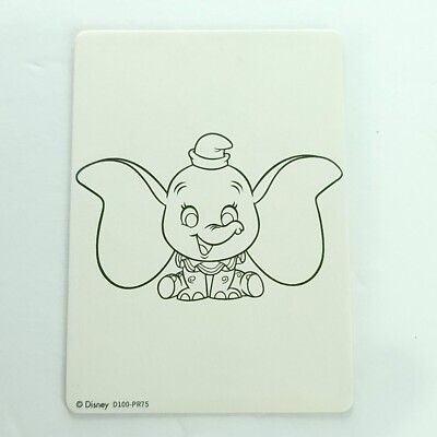 Dumbo 2023 Card Fun 1/1 Disney 100 Carnival Paper Sketch Card D100-PR75