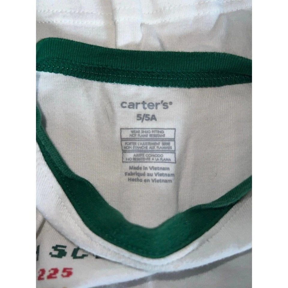 Carter's Christmas gaming boys pajamas size 5 - Image 4 of 4