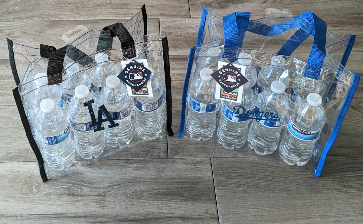 Los Angeles Dodgers Logo Clear Stadium Security Friendly Tote Bag with  Handles