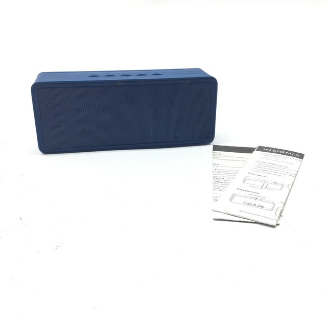insignia bluetooth speaker blue