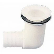 Sea-Dog 517315 Molded Delrin Sink Drain 90 Degree 1-1/4"