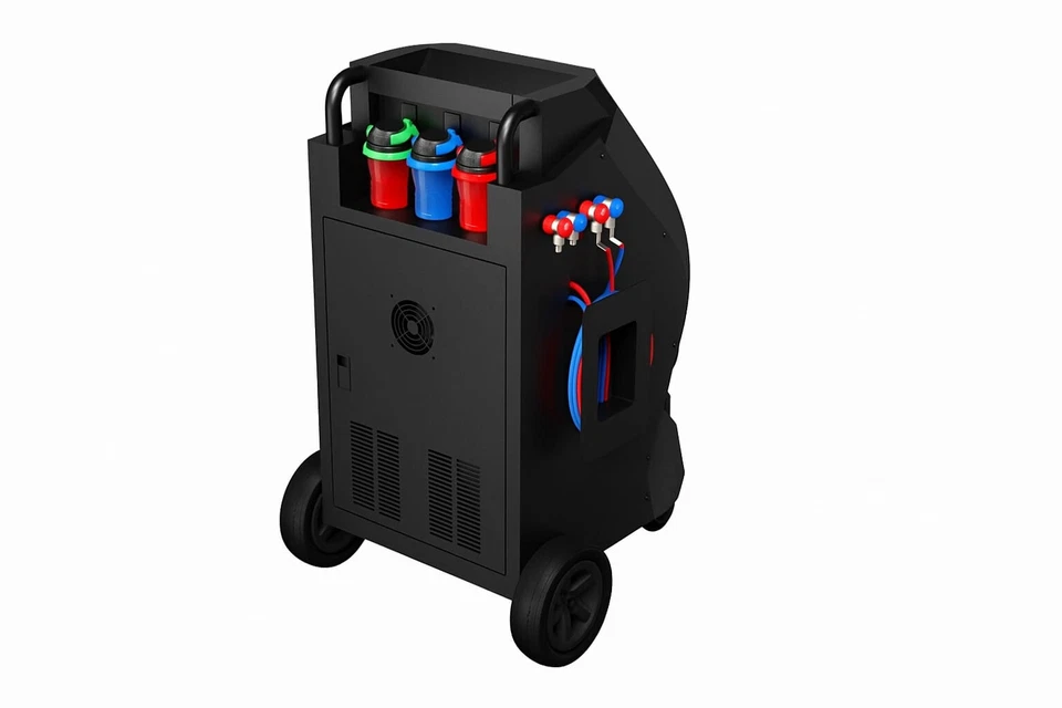 Vollautomatisches Dual Klimaservicegerät -Klima Wartung Kombigerät R134a/R1234yf - Bild 3 von 4