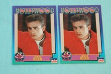 JAMES DEAN LOT OF 2 1991 STARLINE HOLLYWOOD WALK OF FAME #24 ACTOR