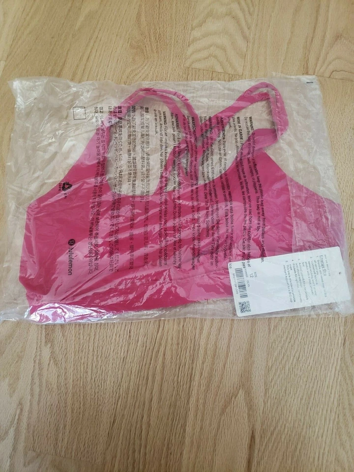 Sujetador Lululemon Energy copa B/C talla 12 Foto 2 de 4