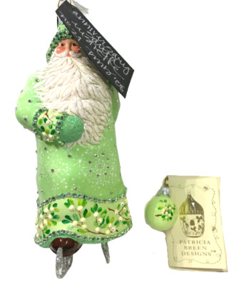 Patricia Breen Anniversary Santa #21 Mistletoe #2876 2008 Neiman Tysons Corner