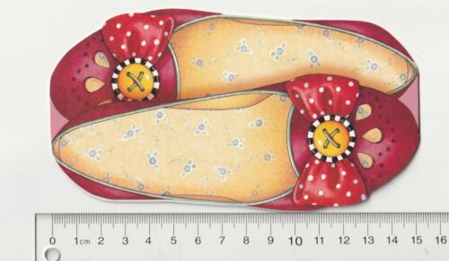 Vtg Blank All Occassion Card Mary Engelbreit Shoes Womens Flats With Bow Pretty - Picture 1 of 2