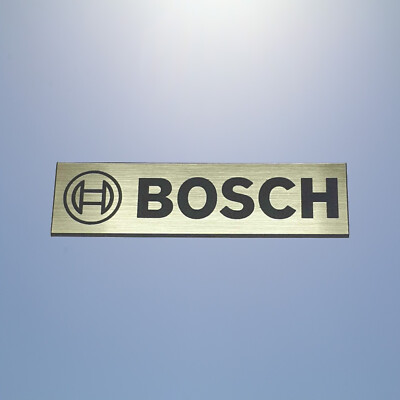 #ad BOSCH 37x10mm badge emblem ASK logo decal sticker plate aufkleber GBP 6.60