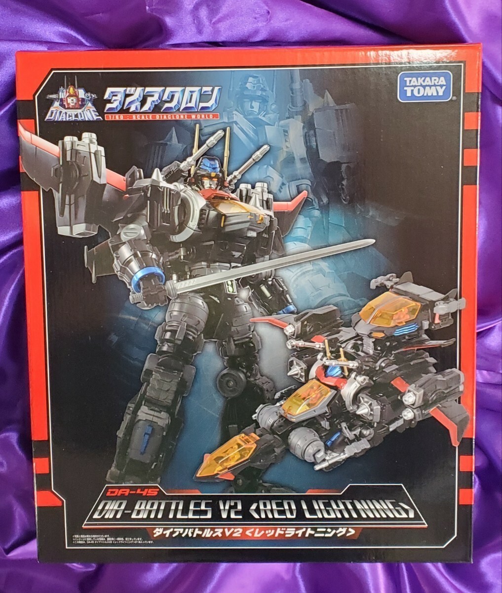Takara Tomy Diaclone DA-45 Dia Battles V2 (Red Lightning