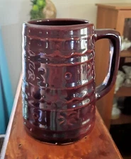 MCM Vintage Marcrest Daisy Dot Stoneware Mug Stein Tankard