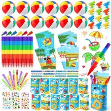 Pool Party Favors Beach Party Favors for Kids 3-4-5-8-12, 96PCS Goodie Bags S...