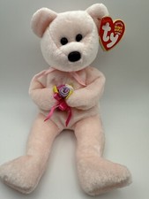 Ty Beanie Baby - Dear - The Bear - Error Ear Tag 2004 - Tush 2003 MWMT