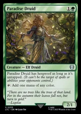 NM Paradise Druid, MTG, Lord of the Rings, Magic the Gathering, 255