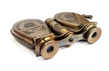 Antique Maritime Brass Monocular Binocular Vintage Nautical spyglass Monocular