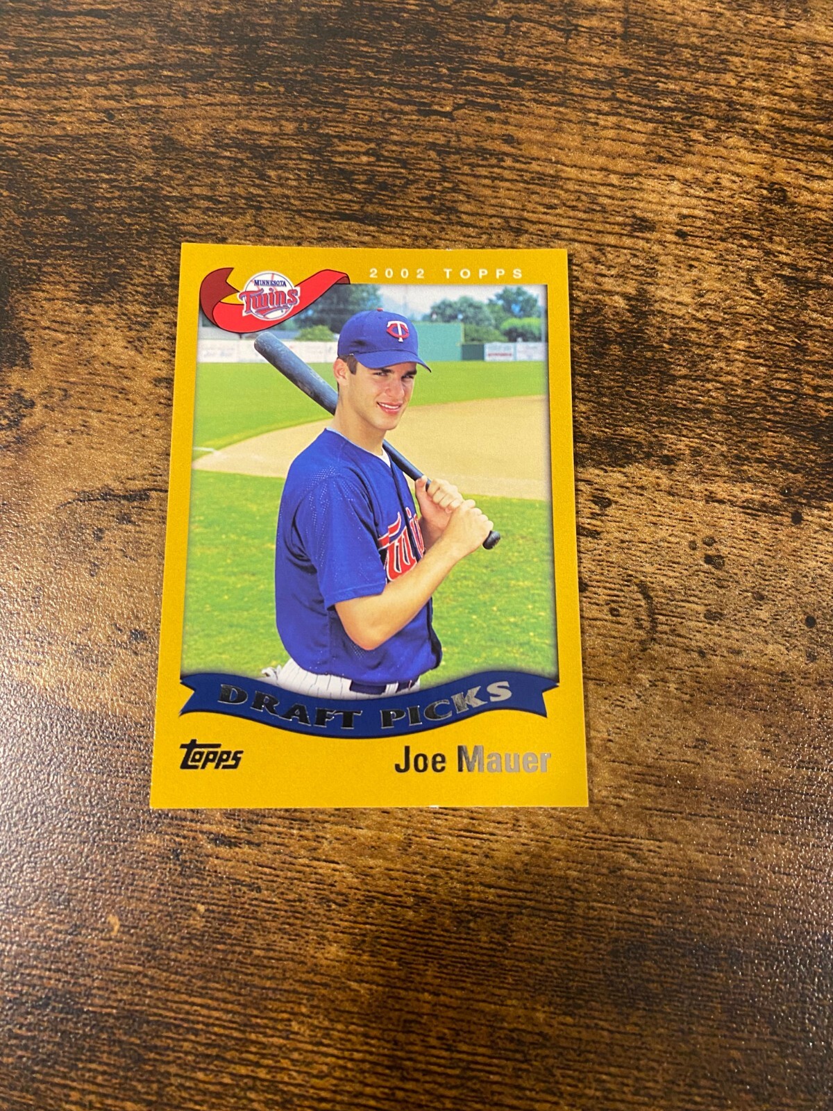 2002 Topps Joe Mauer #622 HOF Twins