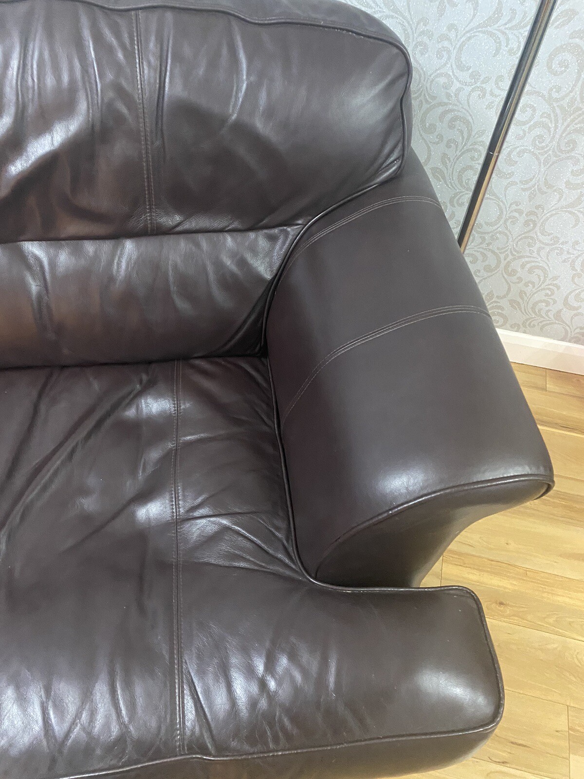 2x Leather Sofas eBay