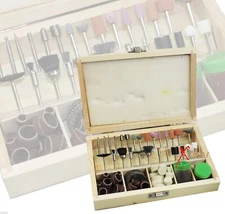 100pc 1/8" SHANK ROTARY TOOL ACCESSORIES DREMEL-FOREDOM ROTARY TOOL KIT BOXED
