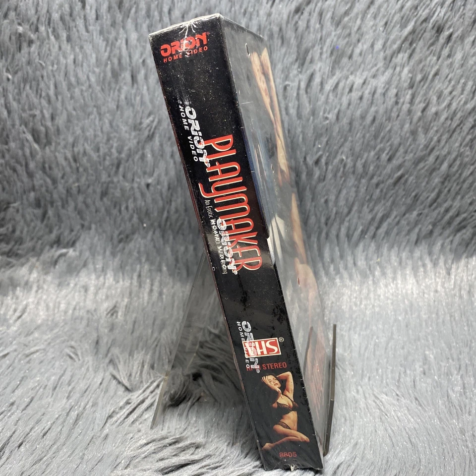 Playmaker VHS 1994 Jennifer Rubin Colin Firth Erotic Thriller Sealed Watermarks - Image 2 of 4