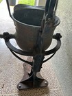 Antique Copper Candy Kettle, Double Jacketed, Riveted and Lead Lined, Tilt stand — photo 5