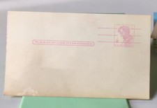 VINTAGE 1962 ABRAHAM LINCOLN 4 CENT STAMPED US POSTCARD